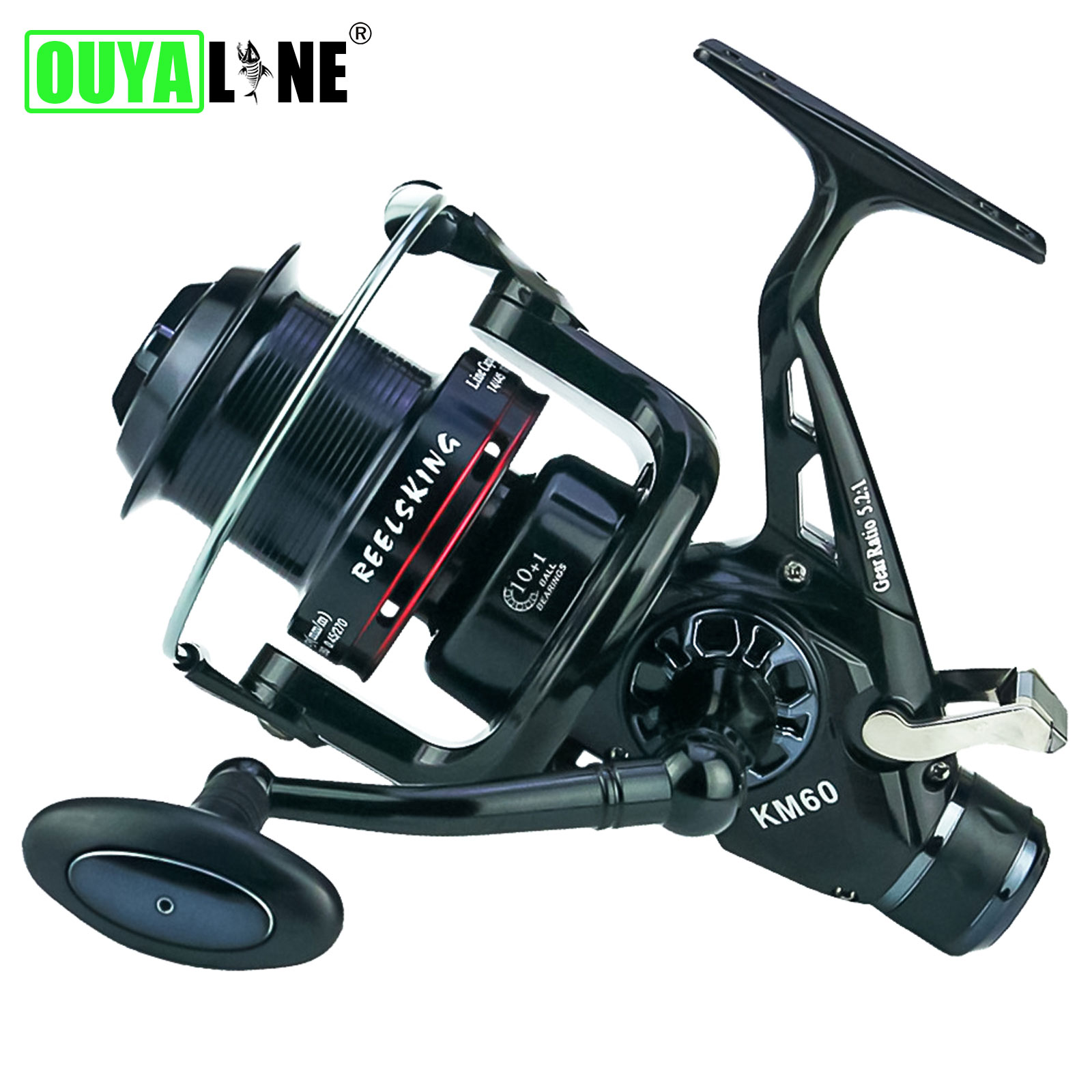 Reel Drag Knob - 10 + 1BB 5.2:1 더블 드랙