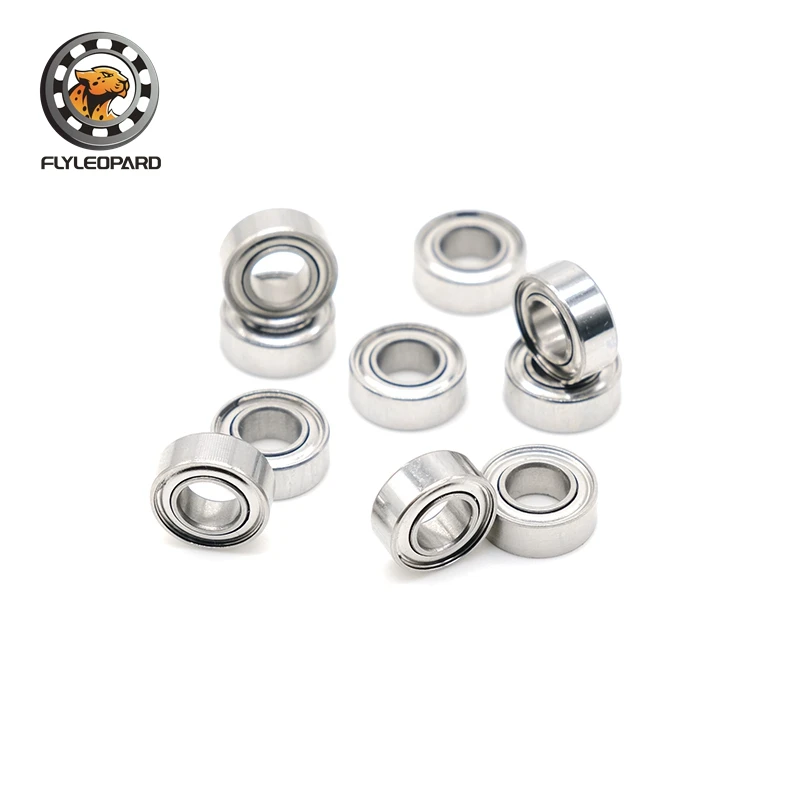 Reel Grease - 2pcs SMR84ZZ 하이브리드 세라믹 베어링 4x8x3mm
