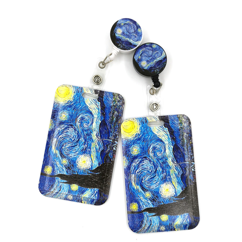 Reel Lubricant - Art Van gogh-유화 별이 빛나는 하늘