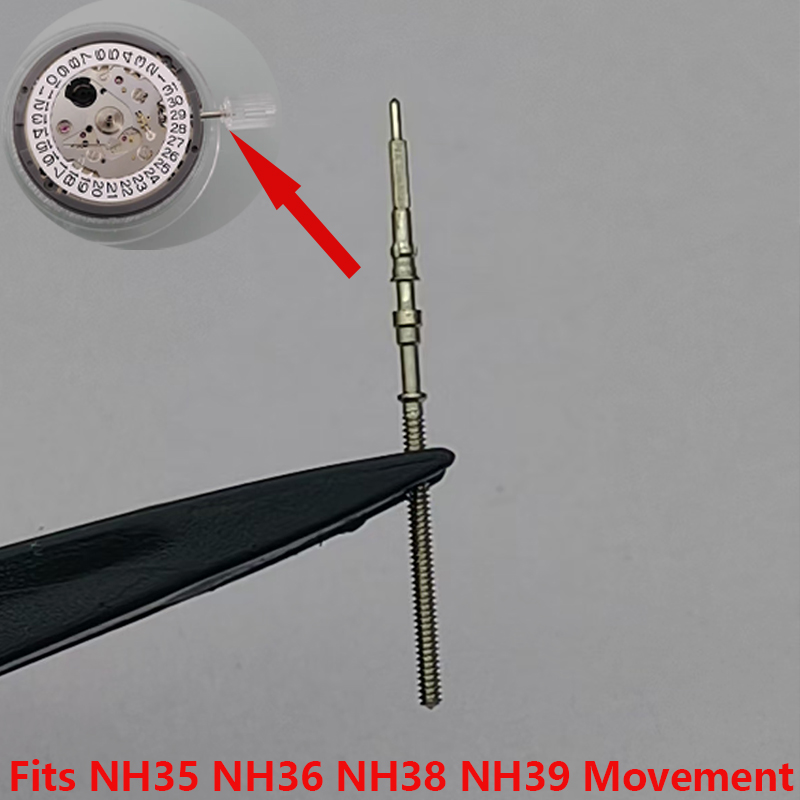 Reel Case - 2/4개 NH35 NH36 무브먼트 크라운 스템은