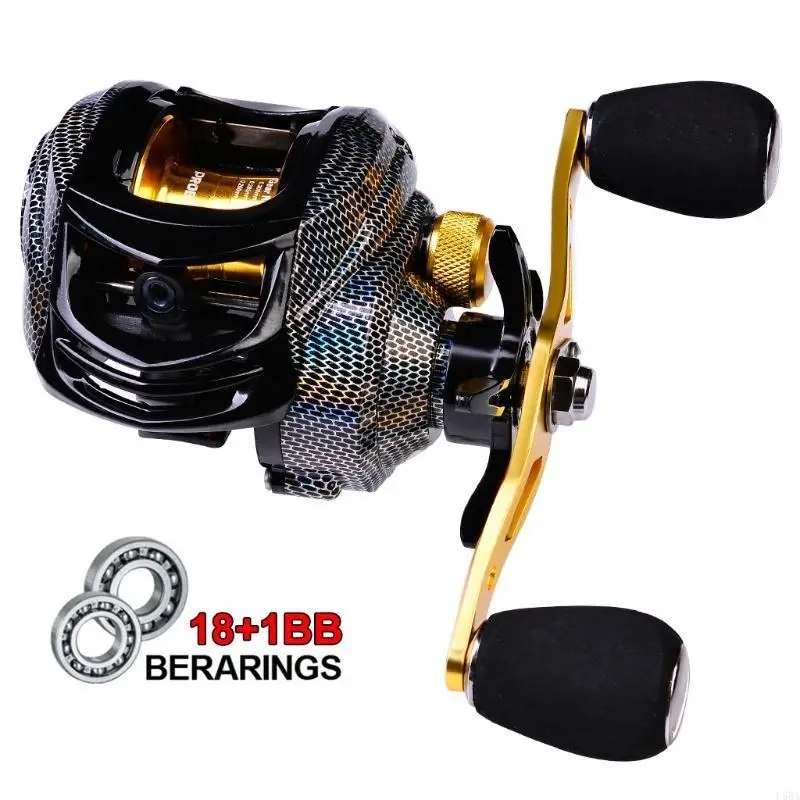 Baitcasting Reel - 652F 베이트캐스팅 릴 18+1 베어링, 초경량