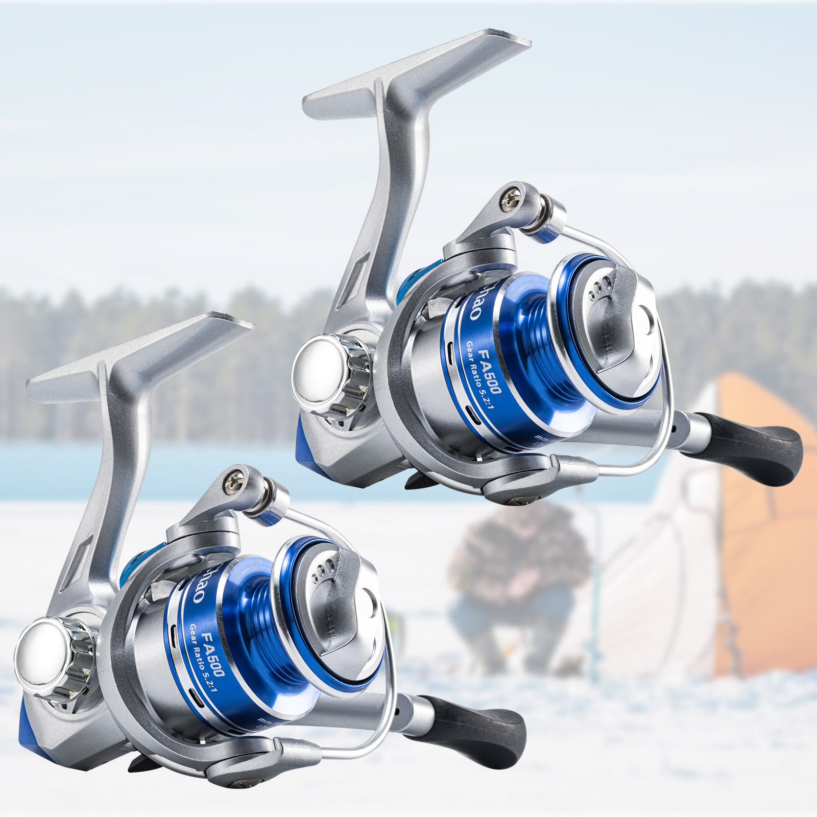 Goture 새로운 얼음 낚시 릴 겨울 기어비 5.2: - Ice Fishing Reel 리뷰 및 가격