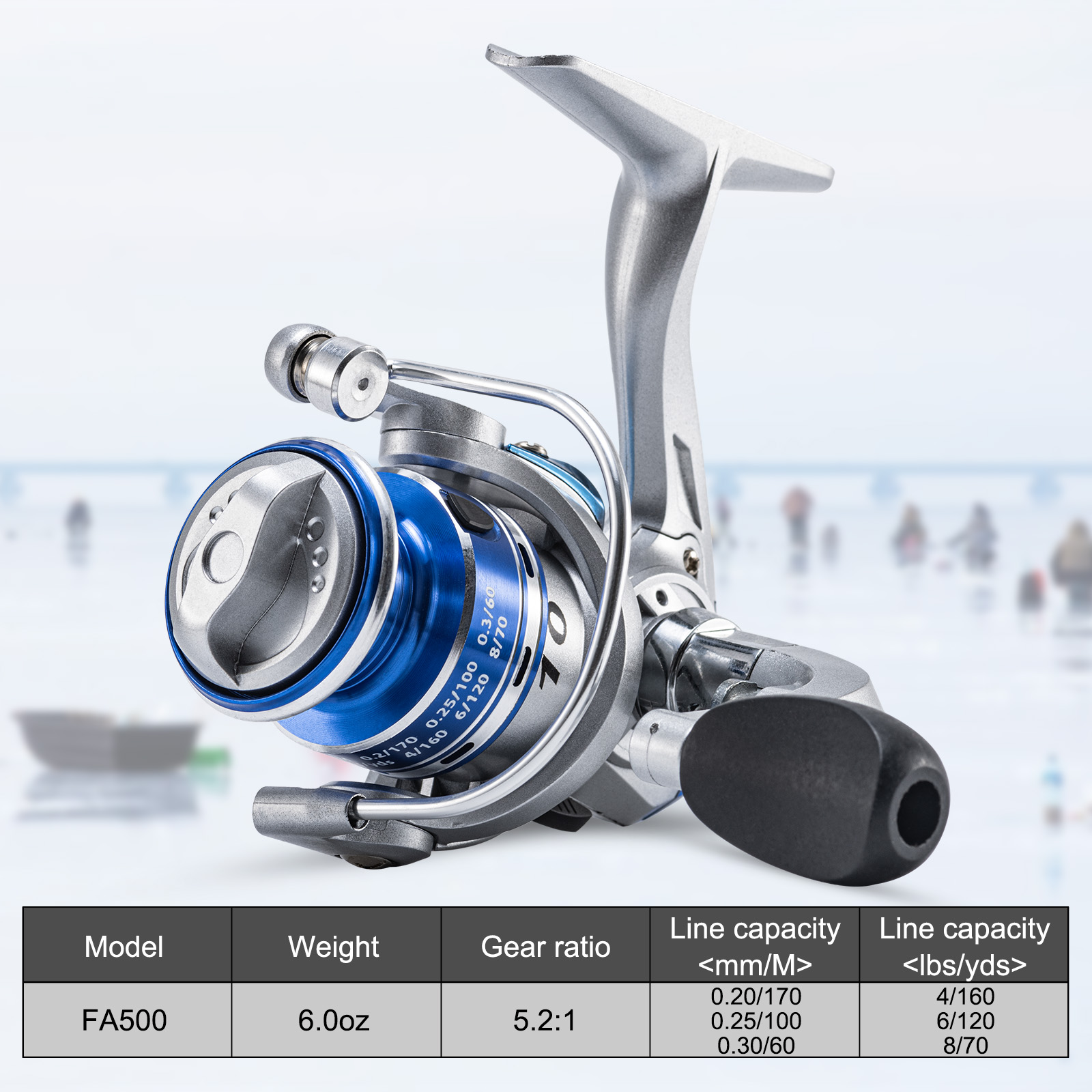 Goture 새로운 얼음 낚시 릴 겨울 기어비 5.2: - Ice Fishing Reel 리뷰 및 가격