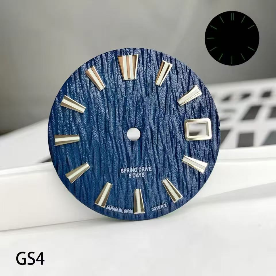 28.5mm 그린 야광 캘린더 기계식 시계, GS 로고 - Reel Case 리뷰 및 가격