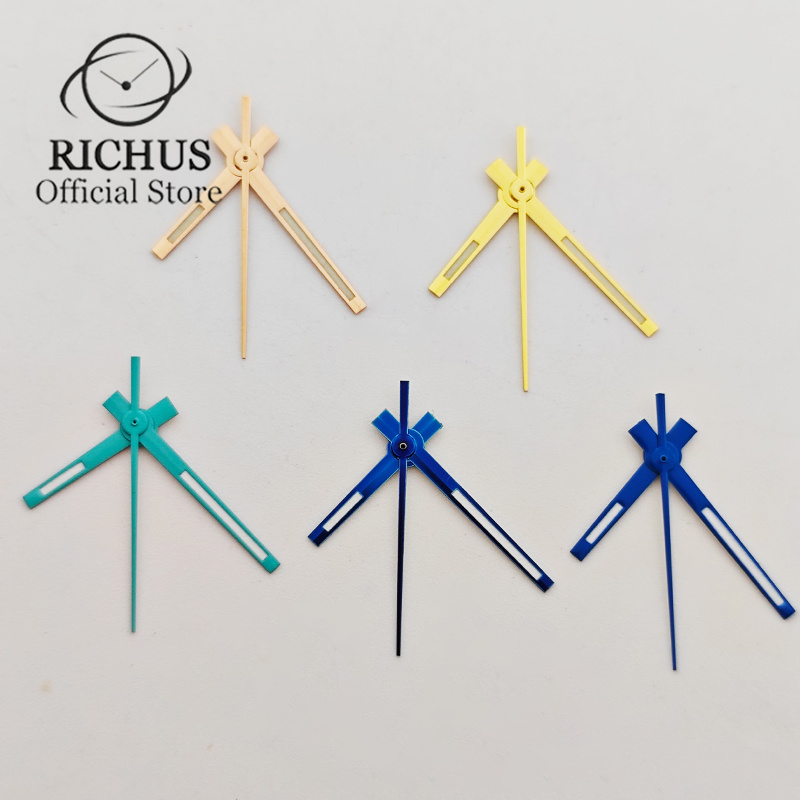 RICHUS 스카이 블루 오렌지 퍼플 실버 핸드 그린  - Reel Case 리뷰 및 가격