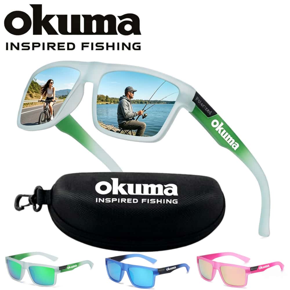 창의적인 패션 컬러 블로킹 오쿠마 편광 선글라스 남녀  - Surf Reel 리뷰 및 가격